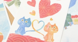 ひよこデザイン　一糸　カード　冬