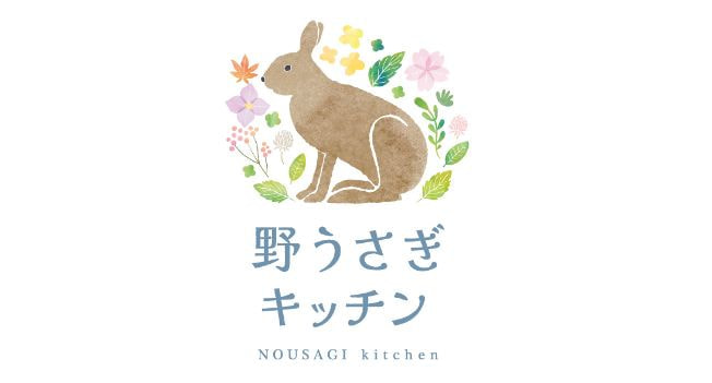 ひよこデザイン　野うさぎキッチン　ロゴ