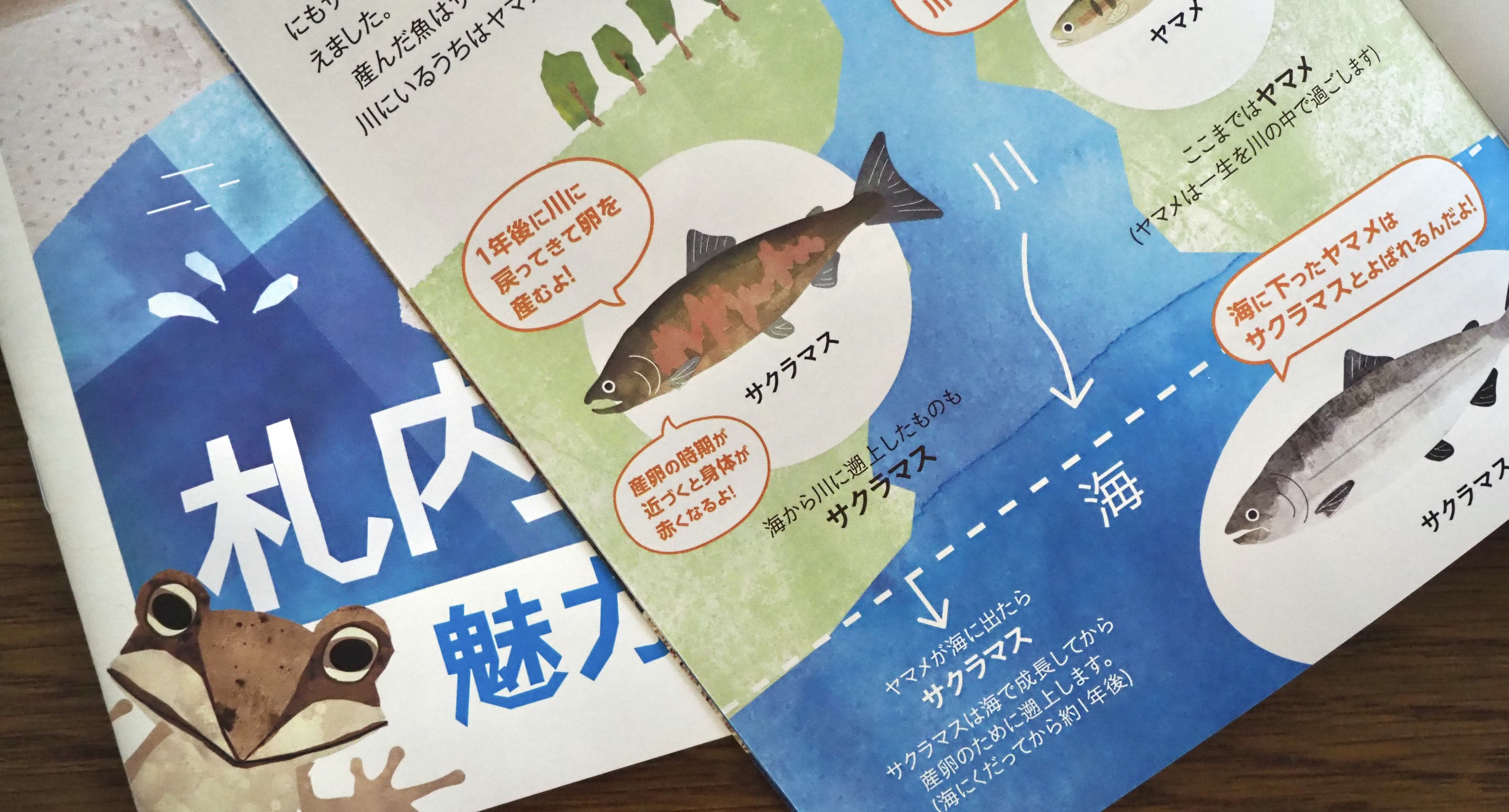 ひよこデザイン　冊子 札内川魅力発見